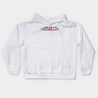 Abolish the Monarchy Kids Hoodie